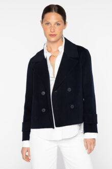 Short Trench Coat - Kinross Cashmere