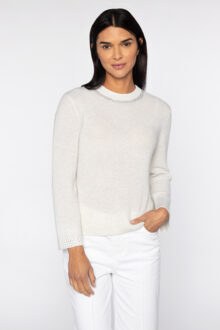 Crystal Rib Crew - Kinross Cashmere