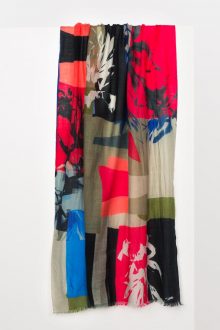 Matisse Print Scarf Kinross Cashmere 100% Cashmere