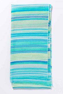 Kinross Cashmere | Spring 2016 | Printed Stripe Scarf