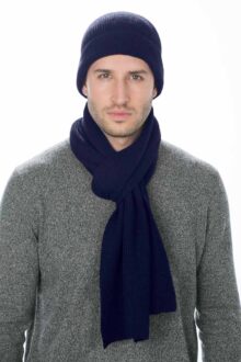 Kinross Cashmere | Ribbed Hat + Scarf